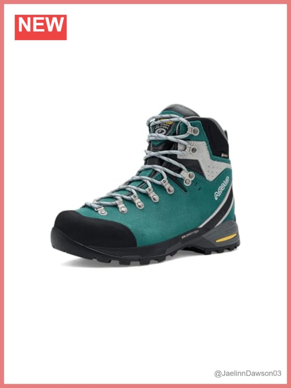 Women's Waterproof Leather Hiking Boots Gore-Tex Lace-Up Ankle Trekking Shoes